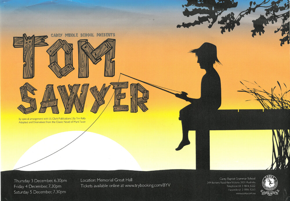 'Tom Sawyer' promotional poster, 2009