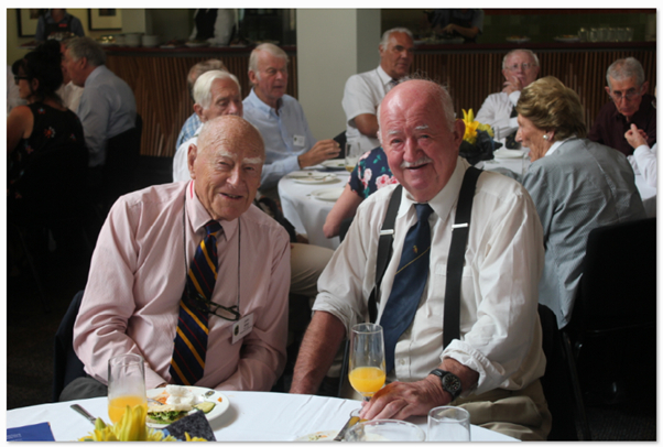 John Allan and Mick Boyes at Founders Day, 2015
