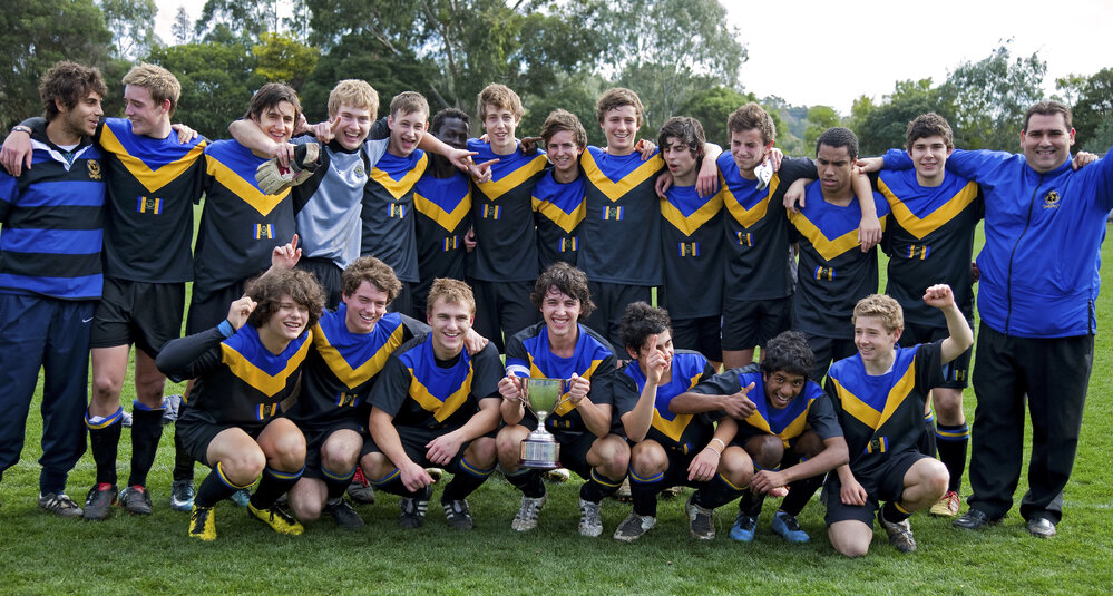 APS boys' premiership soccer team, 2010