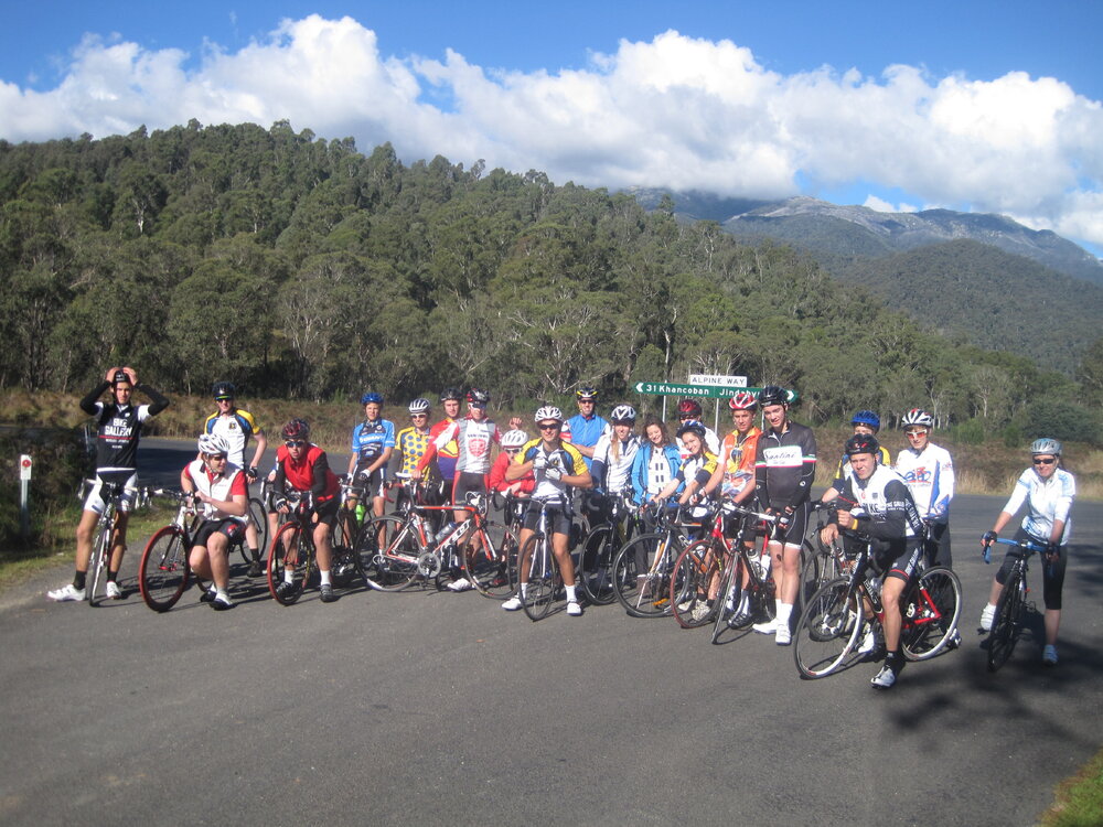 Year 10 Koscuisko to Kew bike ride, 2012