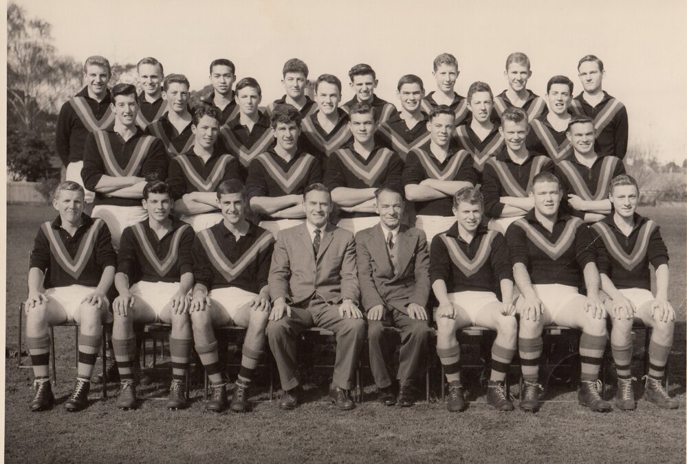 First XVIII football team, 1960