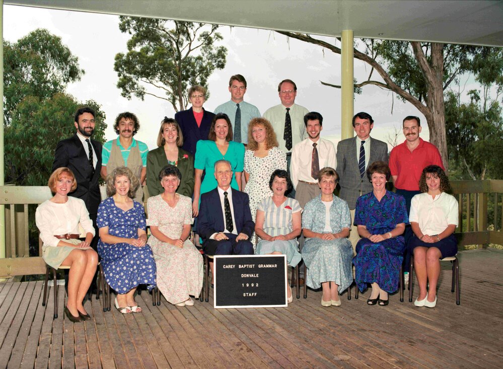 Donvale staff, 1992
