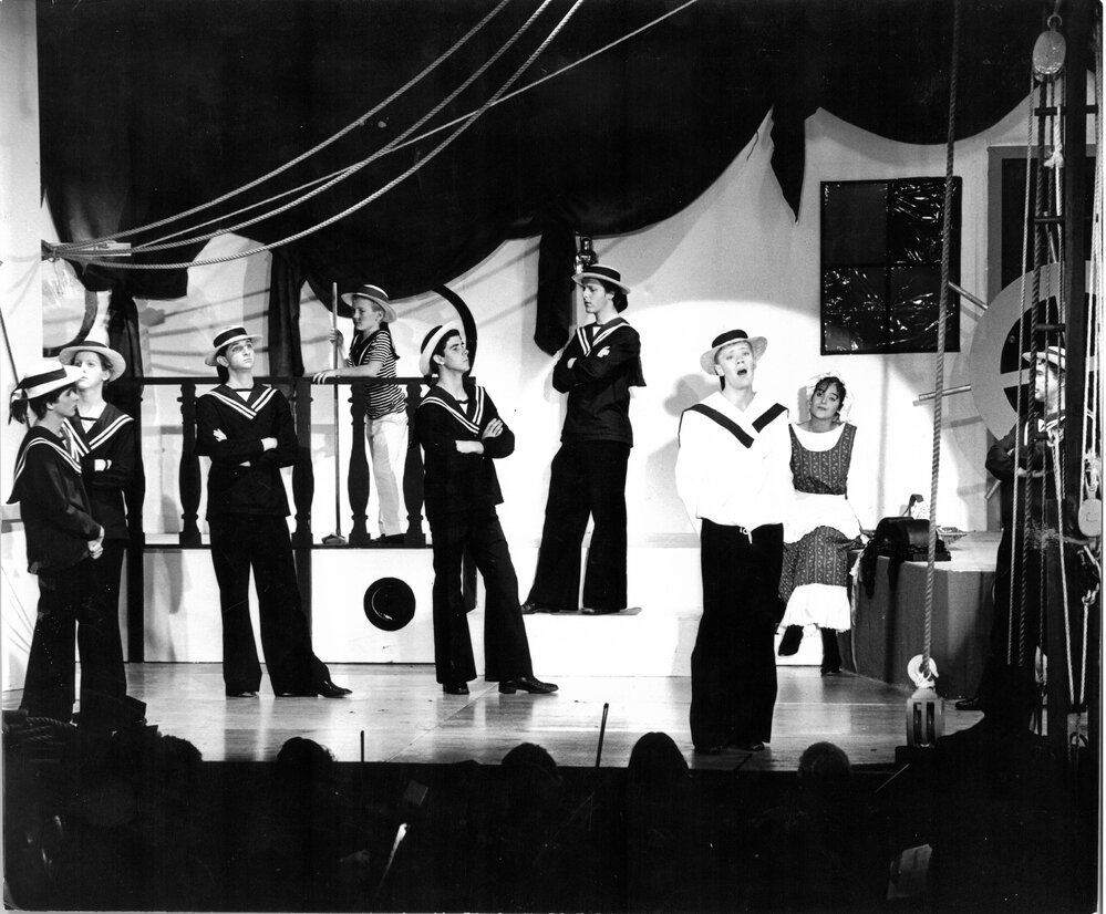 Scene from 'HMS Pinafore', 1986