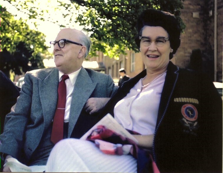 Eric and Ursula Dunshea, 1961