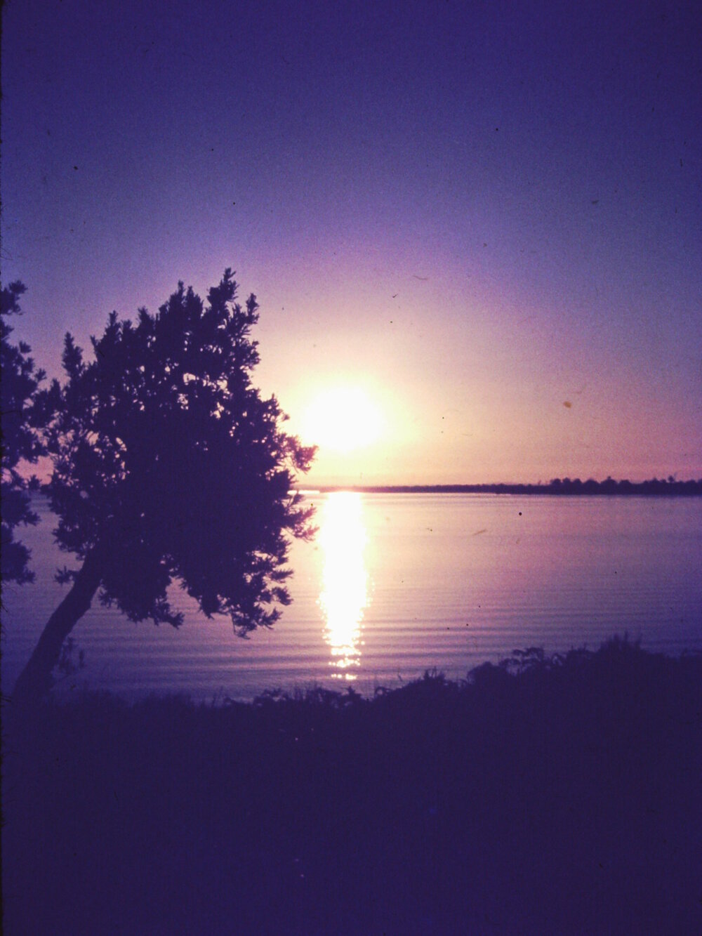 Camp Toonallook at sunrise, 1978