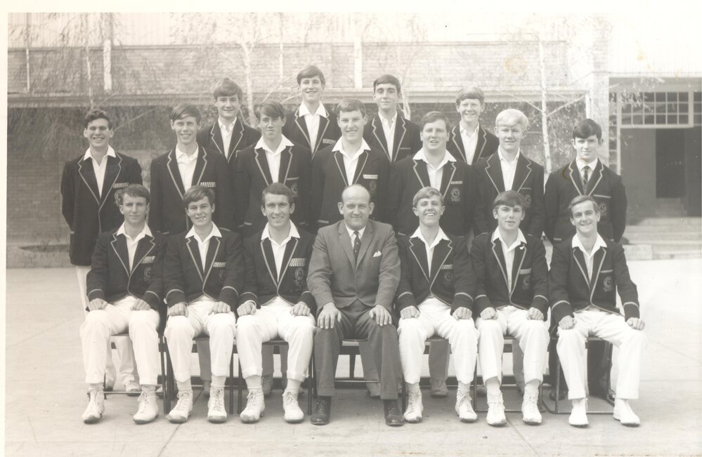 First XI cricket team, 1965