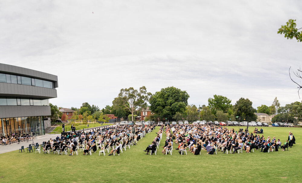 Commencement service, 2021