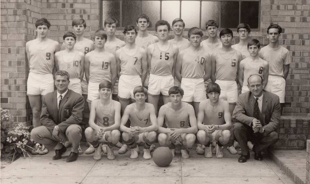 Basketball team, 1965
