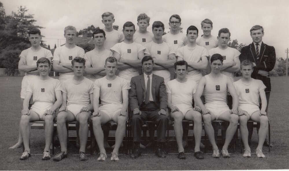 Cross country runners, 1961