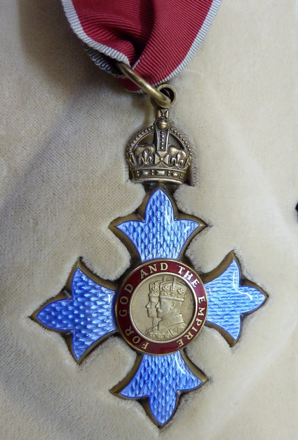 Alfred Mellor's CBE medal, 1966