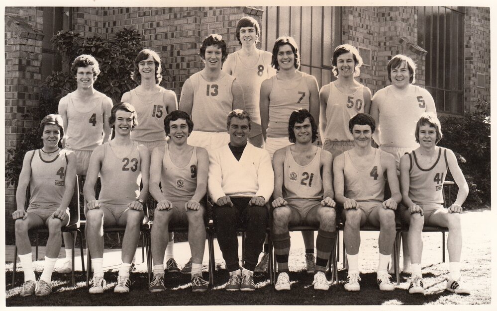Basketball Open team, 1972