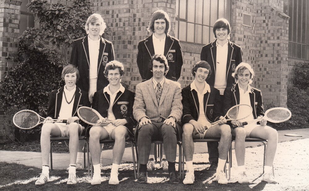Tennis open team (Summer), 1972