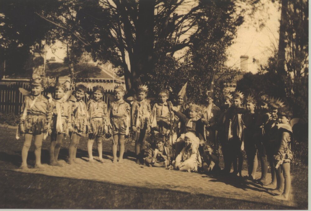 Preparatory School Peter Pan concert, 1929