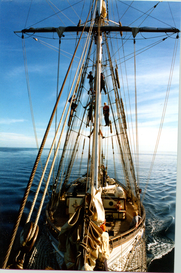 Year 10 tall ship expedition, 2004