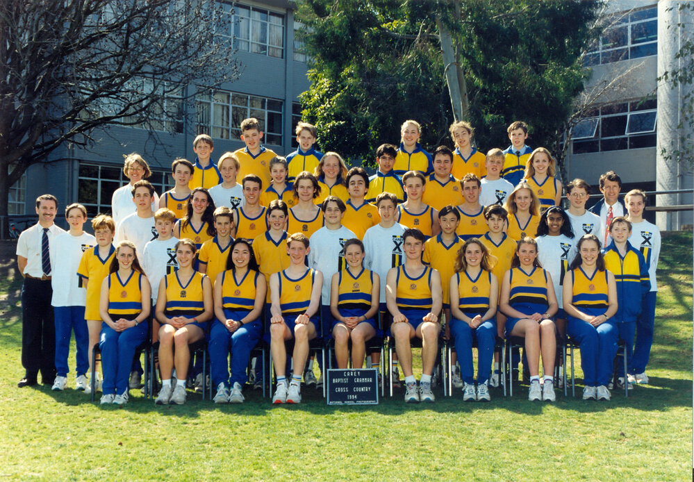 Cross country team, 1994