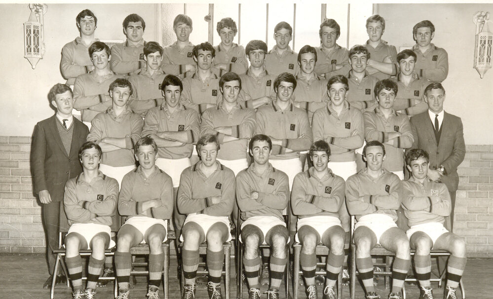 First XVIII football team, 1969