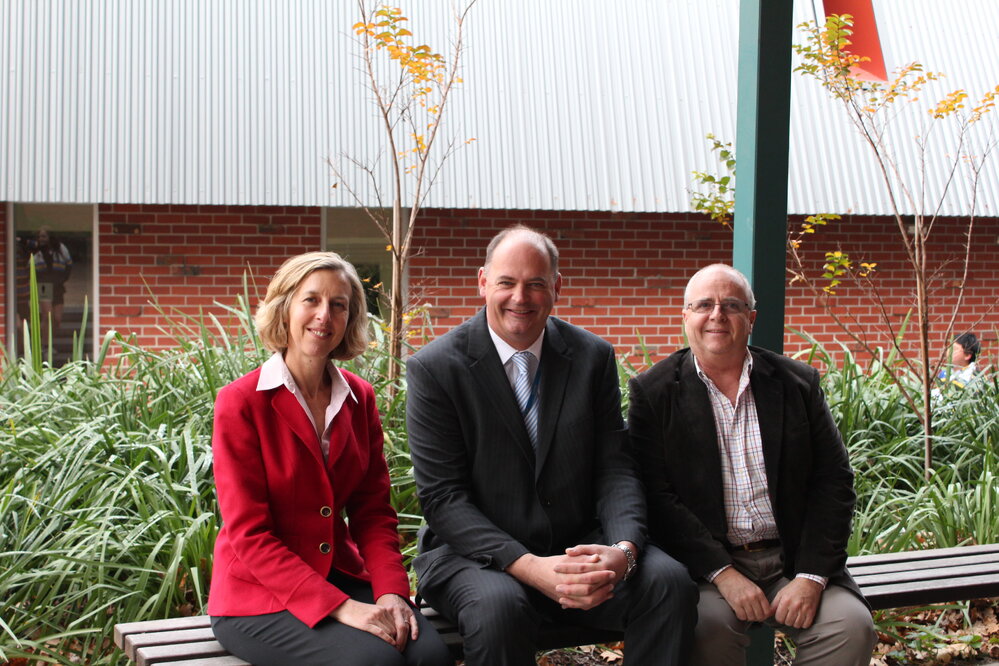 Jane Simon, Philip Grutzner and Ian Woolf, 2011