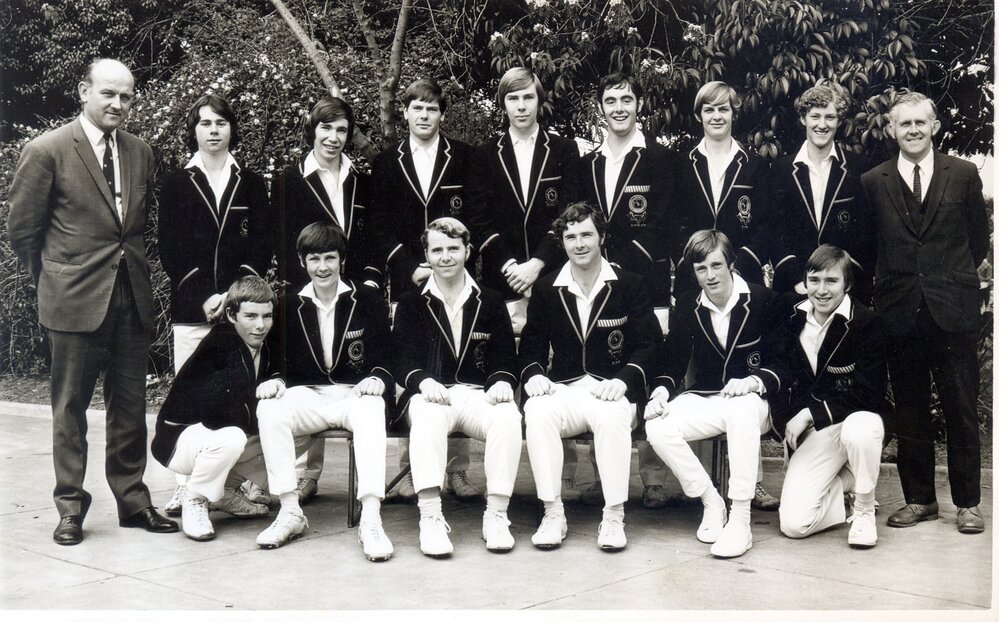 Cricket First XI, 1971