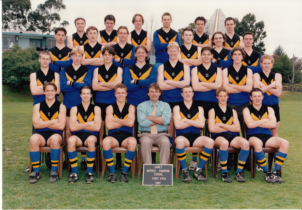 First XVIII football team, 1997