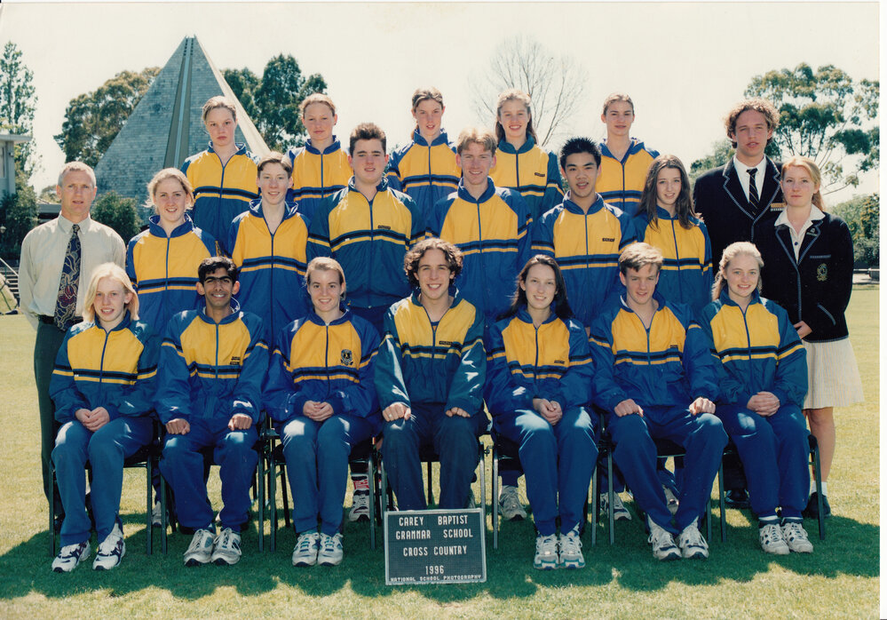 Cross Country team, 1996