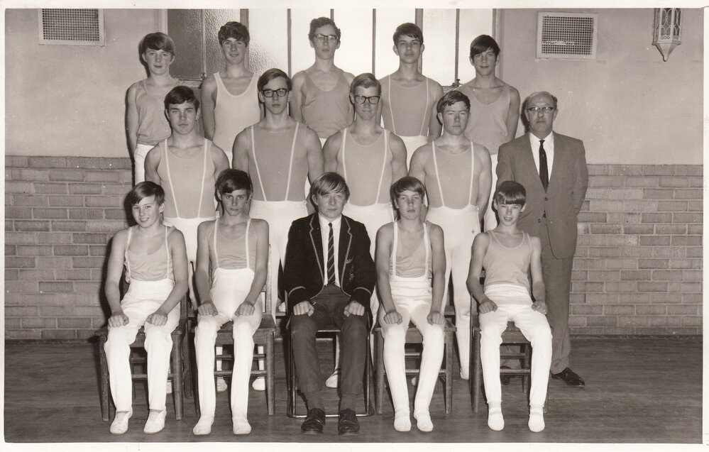 Gymnastics team, 1969