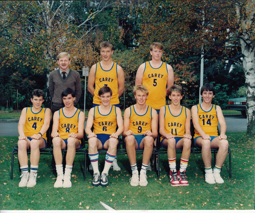 Open basketball team, 1986
