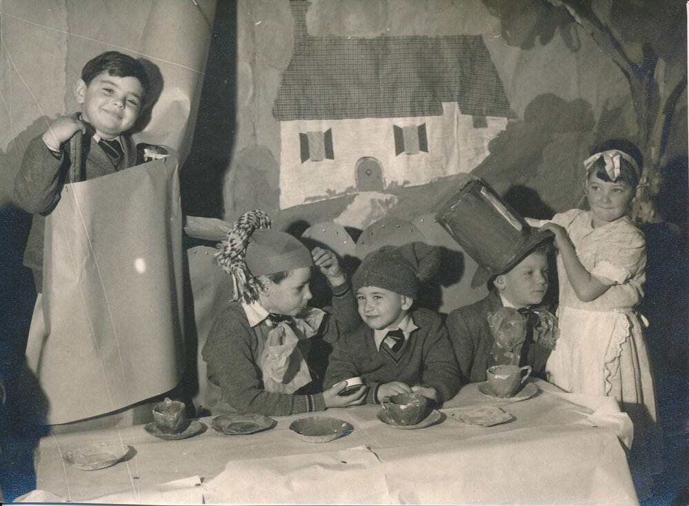 Mad Hatter tea party, 1953