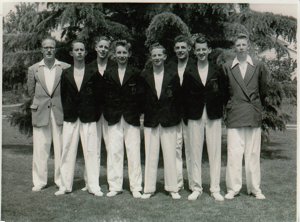 Gym team, 1955