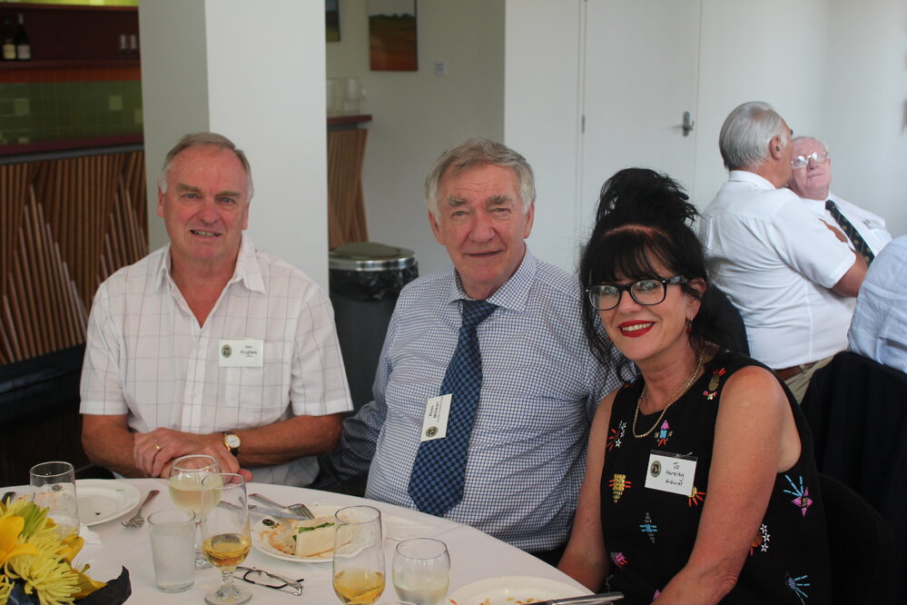 Ian Hughes, Ross Millikan and Joanne Horsley, 2015