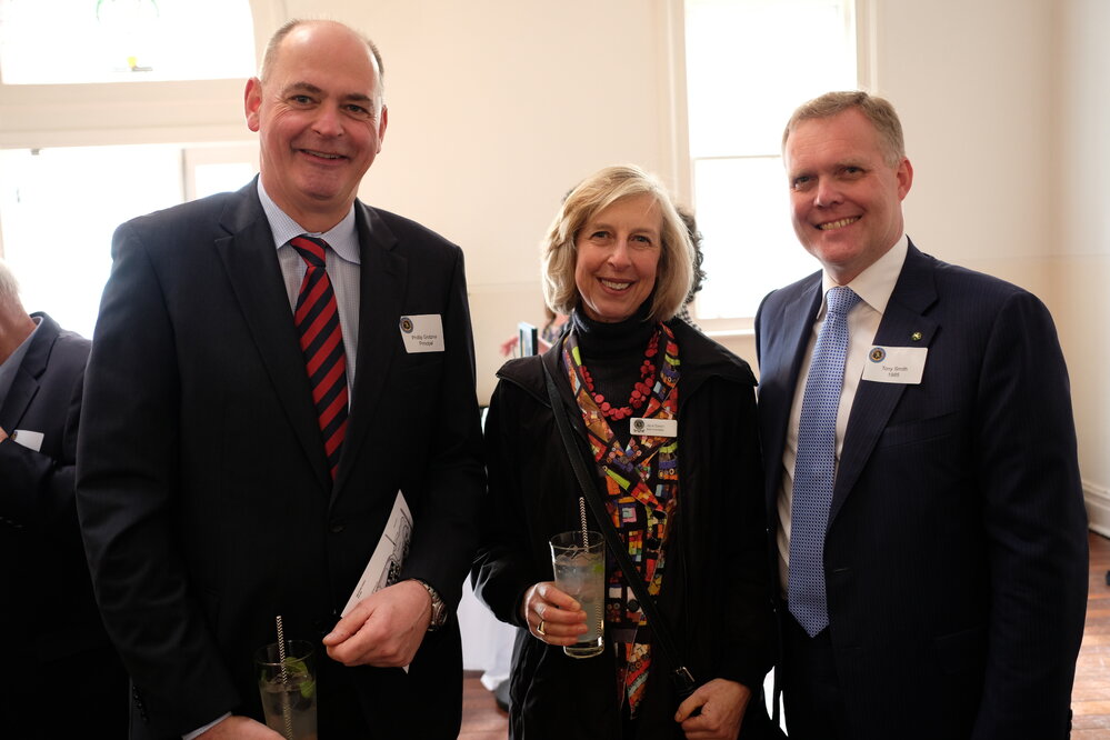 Philip Grutzner, Jane Simon and Tony Smith, 2018