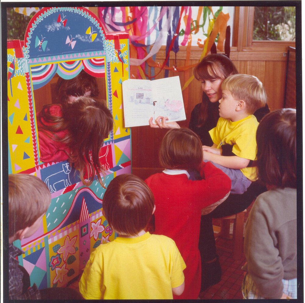 Storytime in the Pre-School Centre, 1996