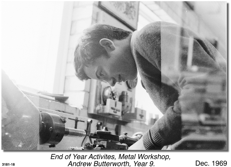 Andrew Butterworth, 1969