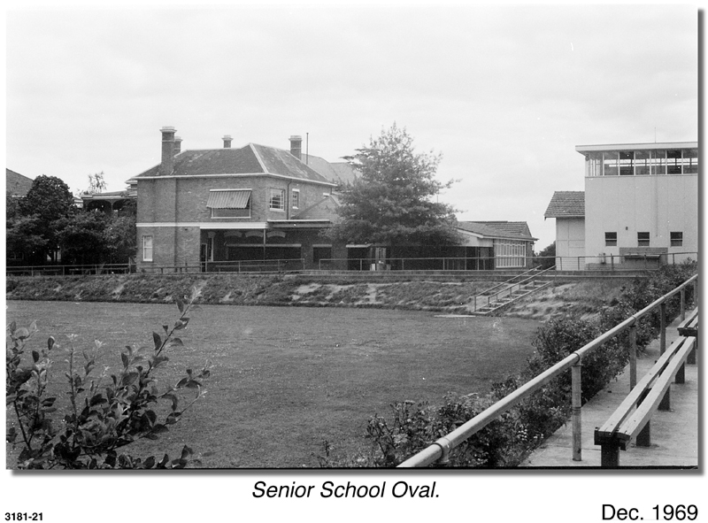 Senior School Oval, 1969