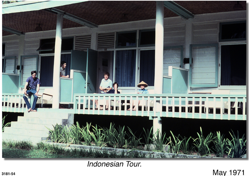 Indonesian tour, 1971