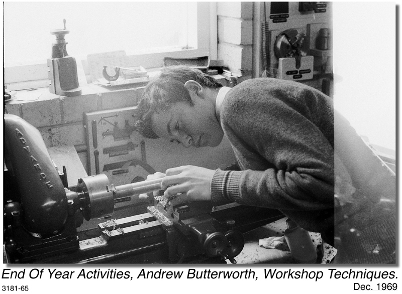 Andrew Butterworth, 1969