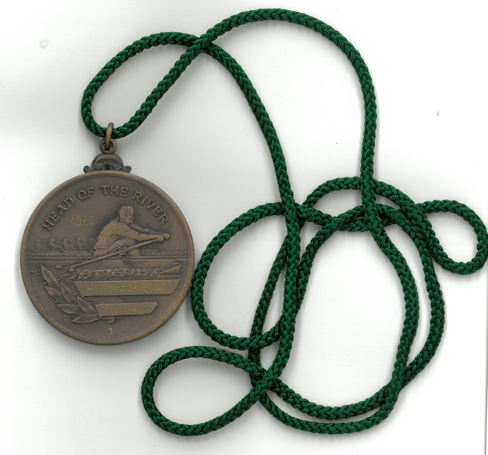 Head of the River medal, 1985