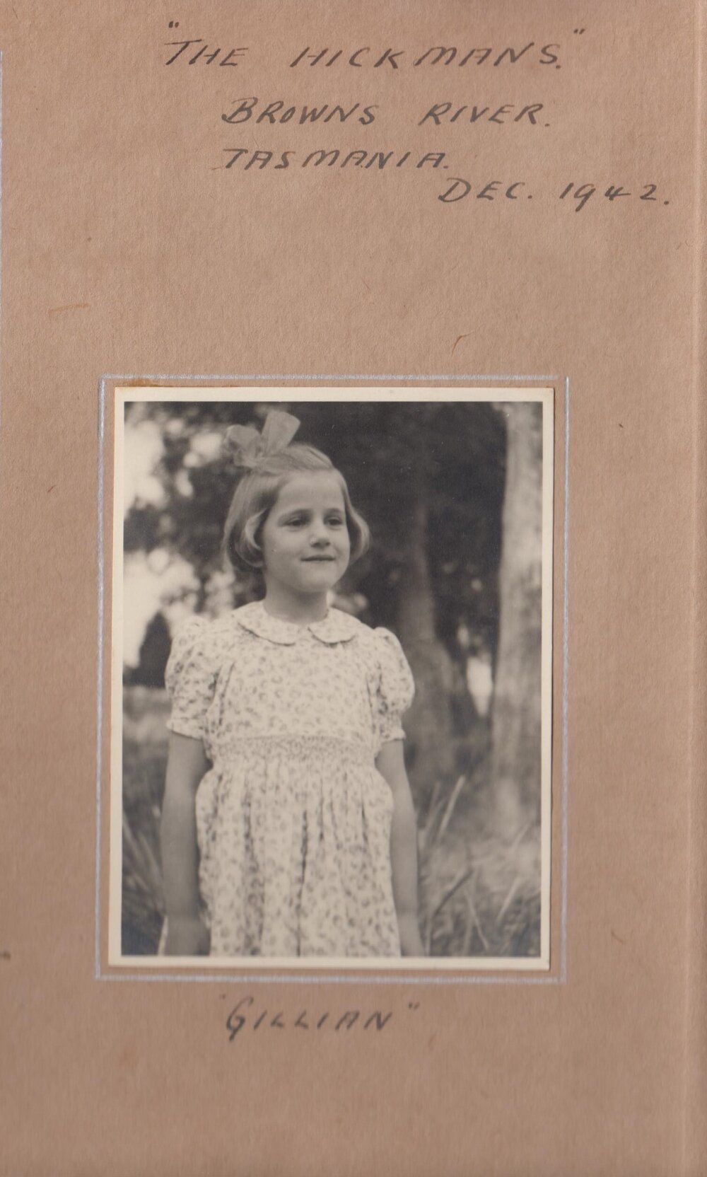 Gillian Hickman, 1942