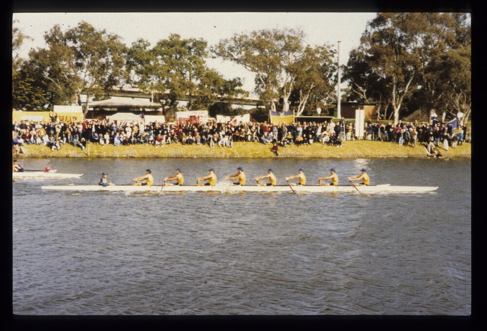 Rowing event, 1990s