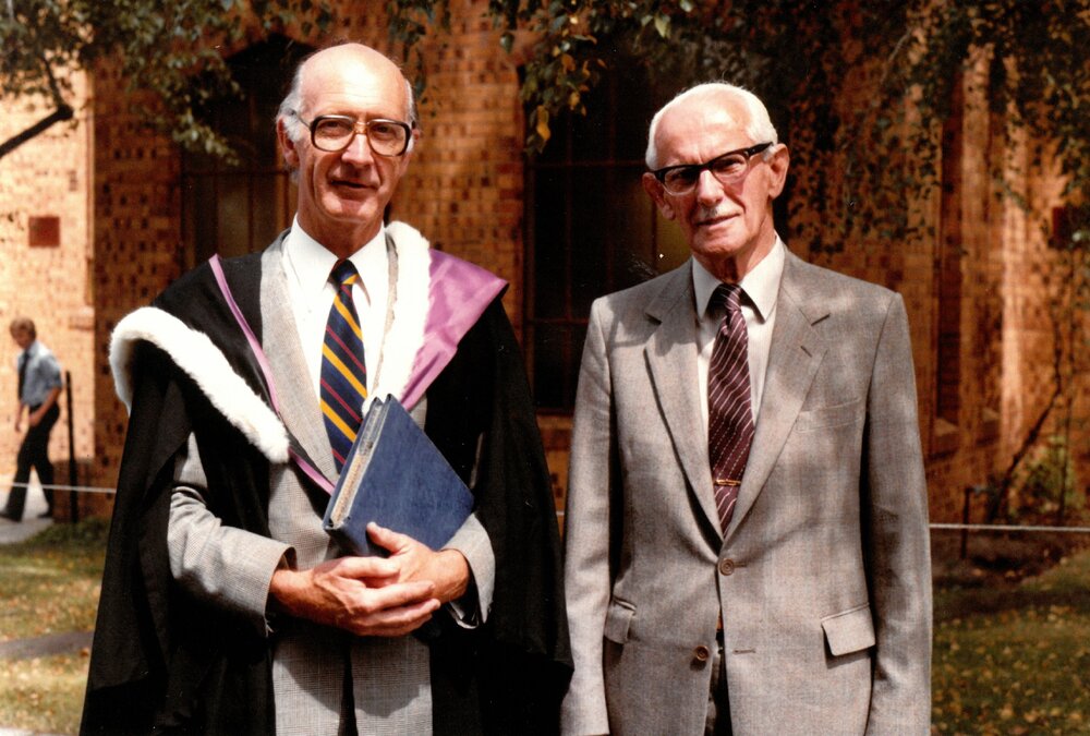 Mr Gerard Cramer and Howard Jenkin, 1983