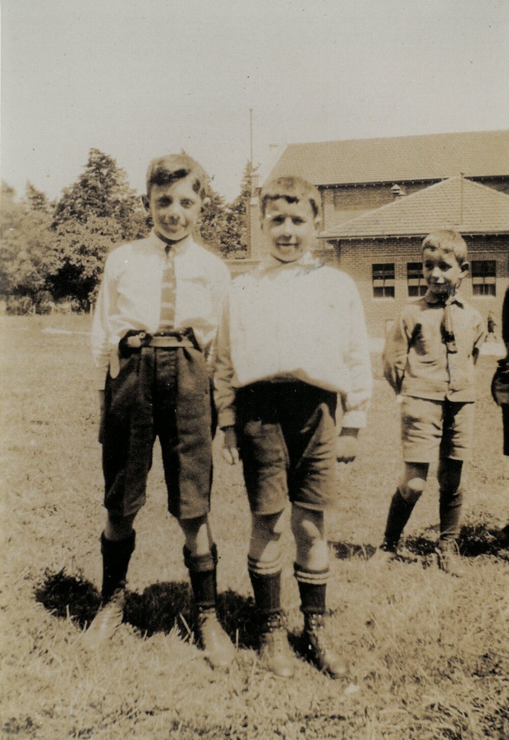 Alfred Mellor, Bill Young and Basil Swanton, 1925