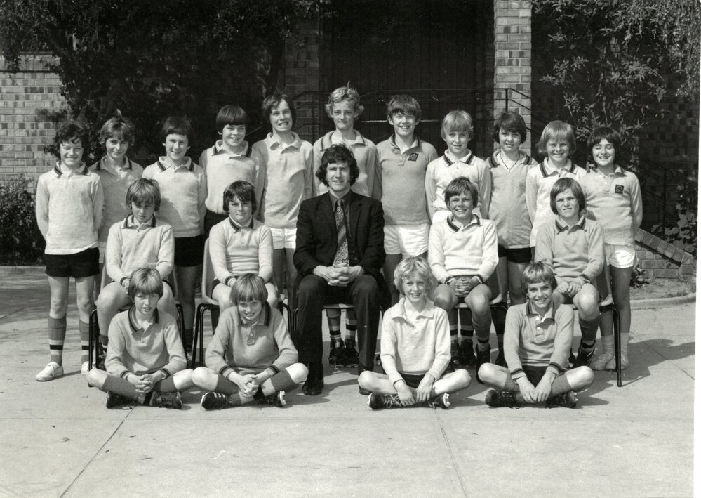 Junior School 6th Grade Football, 1977