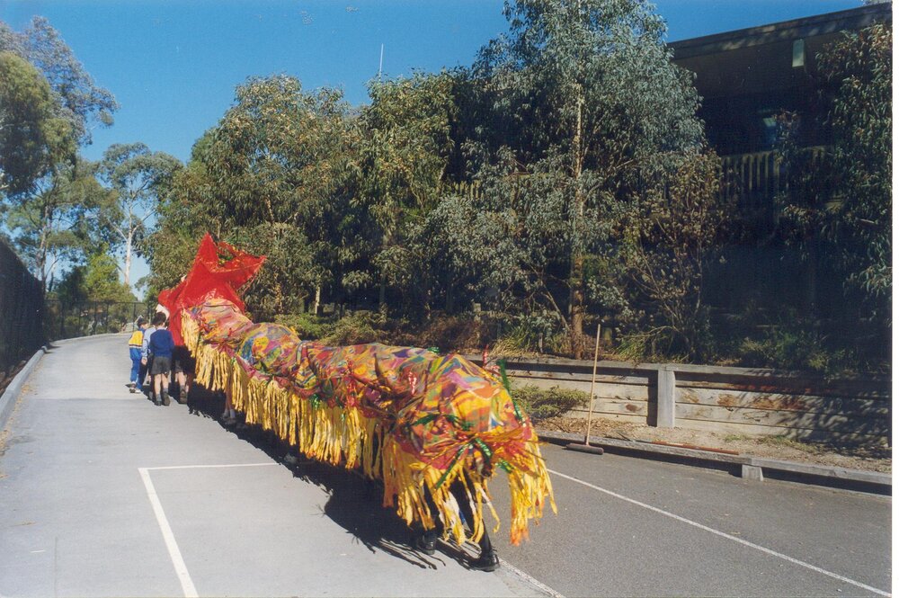 Donvale's giant Chinese dragon, 1998