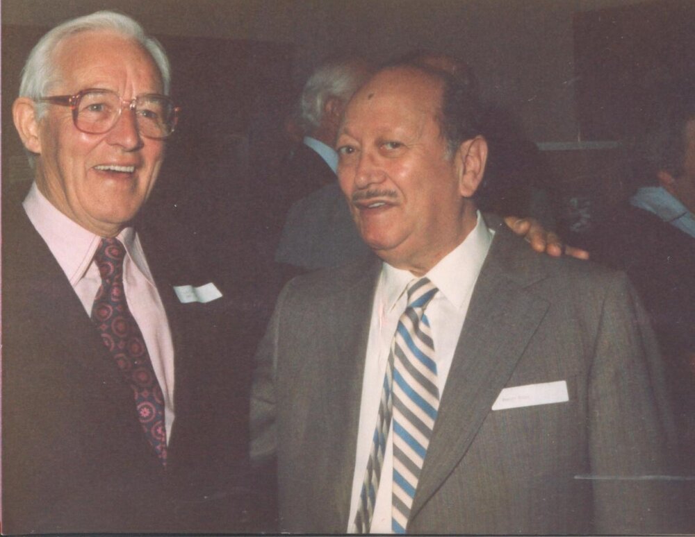 Llew Evans and Robert Rosen, 1987