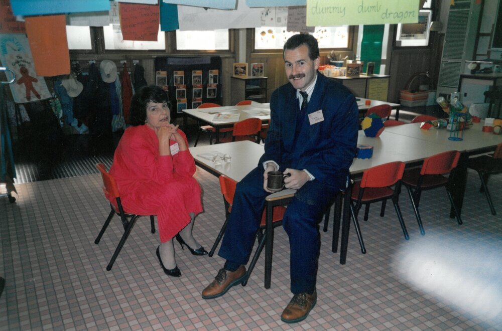 Shirley Allen and Adrian Cresswell, 1990s