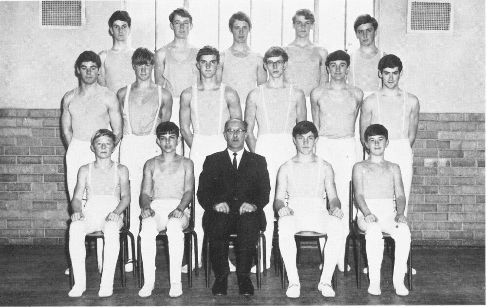 Under 16 Championship Gymnastics team, 1967