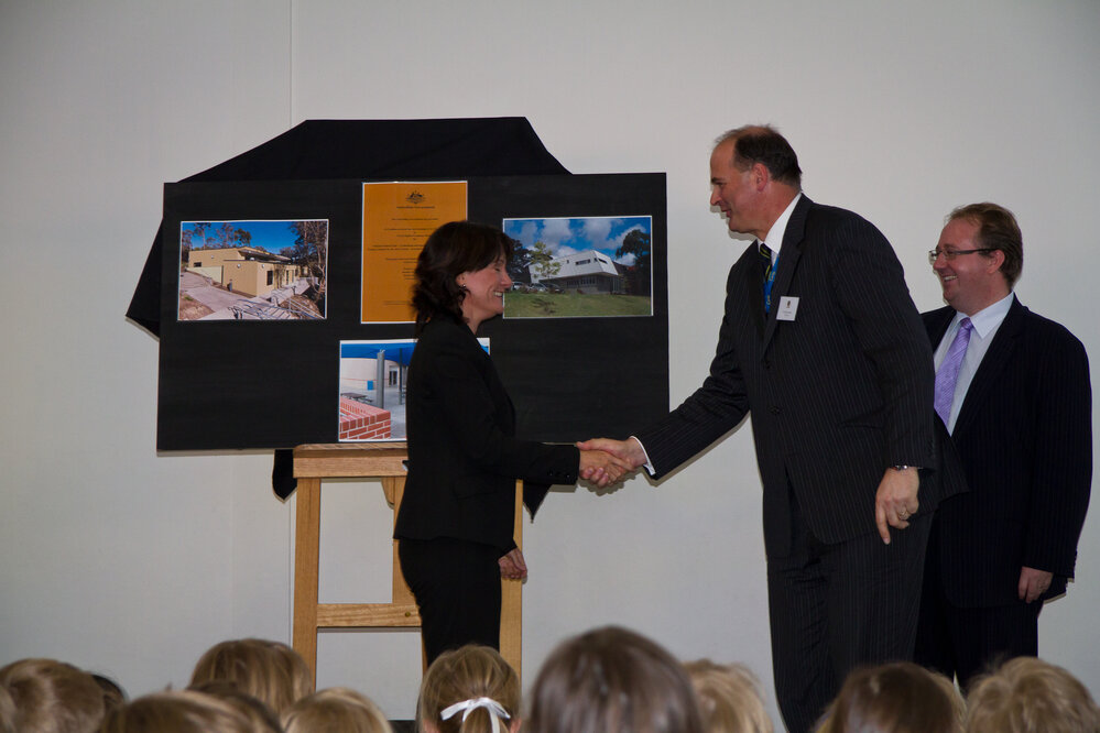 Opening of the new Metcalfe Hall, 2010