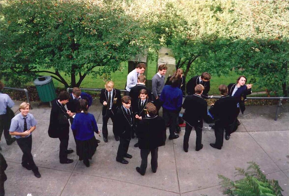 Senior School students, 1989