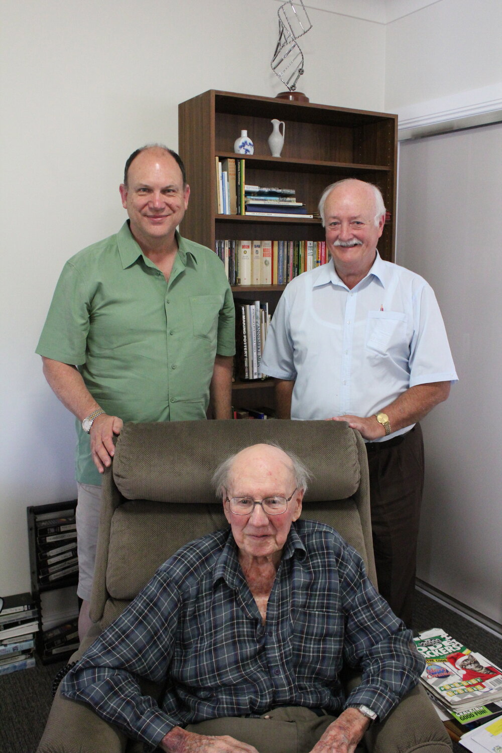 Wilton Eady, Andrew Clark and David Morgan, 2015
