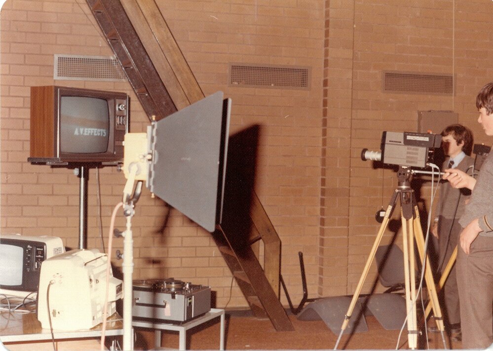Film making lesson, 1975