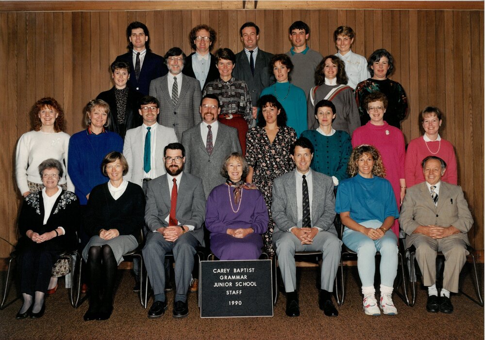 Junior School Kew staff, 1990